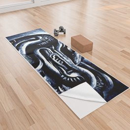 Quetzalcoatl, The Serpent God Yoga Towel