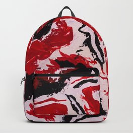 Slaughterhouse Backpack | Colorful, Abstract, Chaos, Abstractart, Painting, Acrylic, Colour, Color, Colourful 