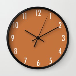 Caramel Wall Clock