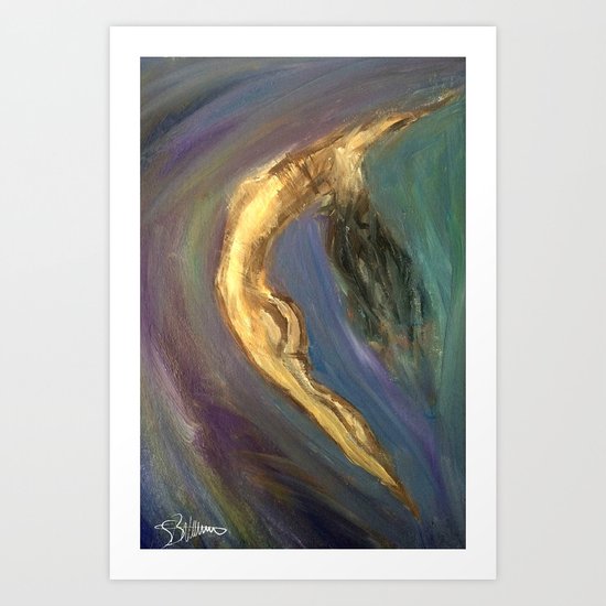 Free Woman Art Print