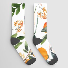 Orange Grove Socks