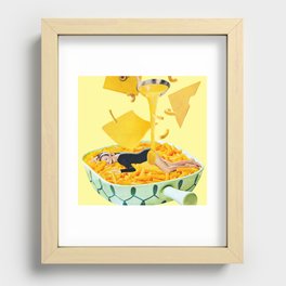 Cheese Dreams (Yellow) Recessed Framed Print