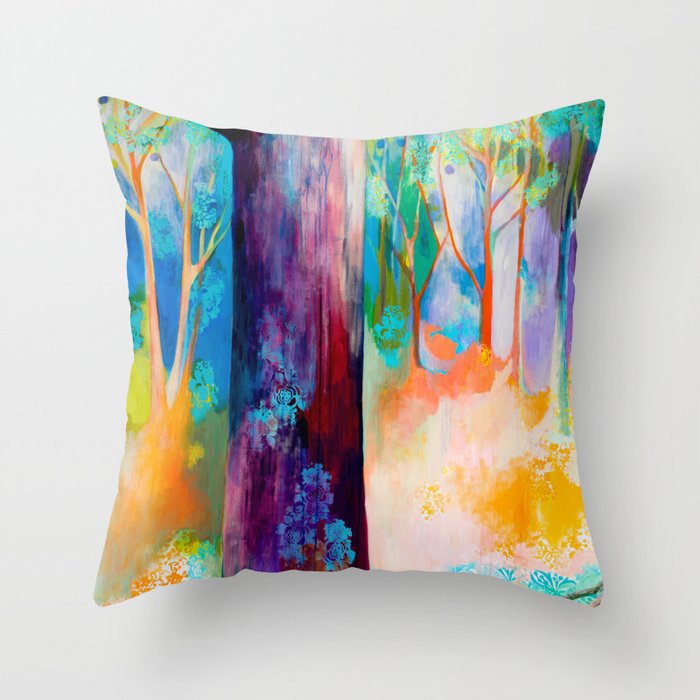 Searching for Forgotten Paths (a) Throw Pillow