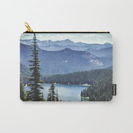 Dewey Lake, Washington Carry-All Pouch | View, Landscape, Mountainlake, Deweylake, Color, Washington, Digital, Mountains, Photo, Pacificcresttrail 