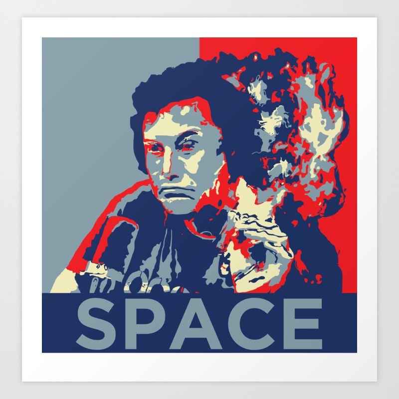 Elon Musk Space Poster Art Print By Raulchirai Society6