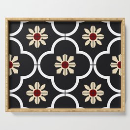 Vintage Tile Serving Tray
