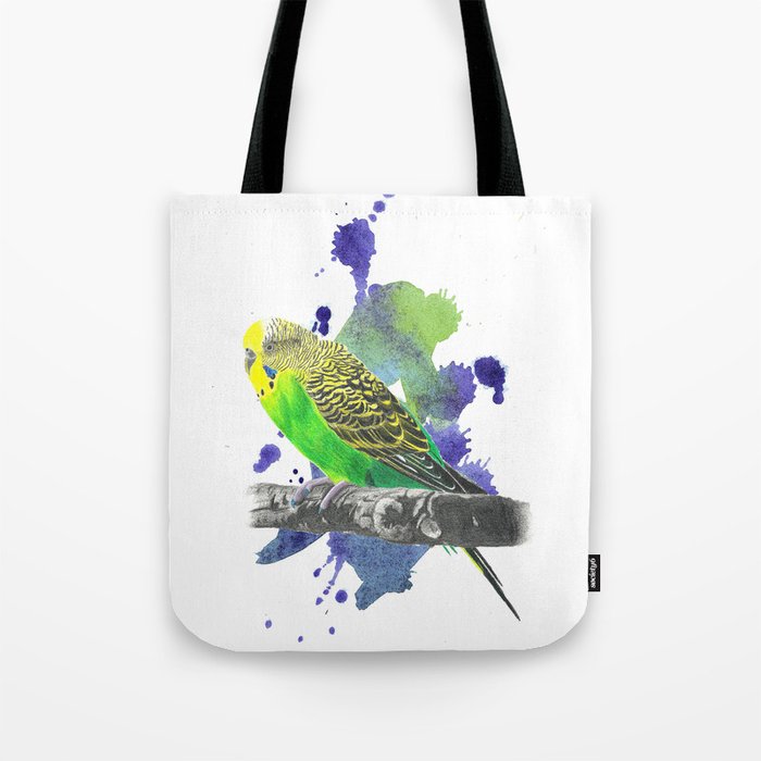 Rocker Parakeet  Tote Bag