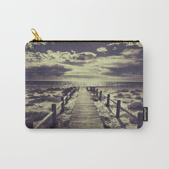 To the beach.... Carry-All Pouch