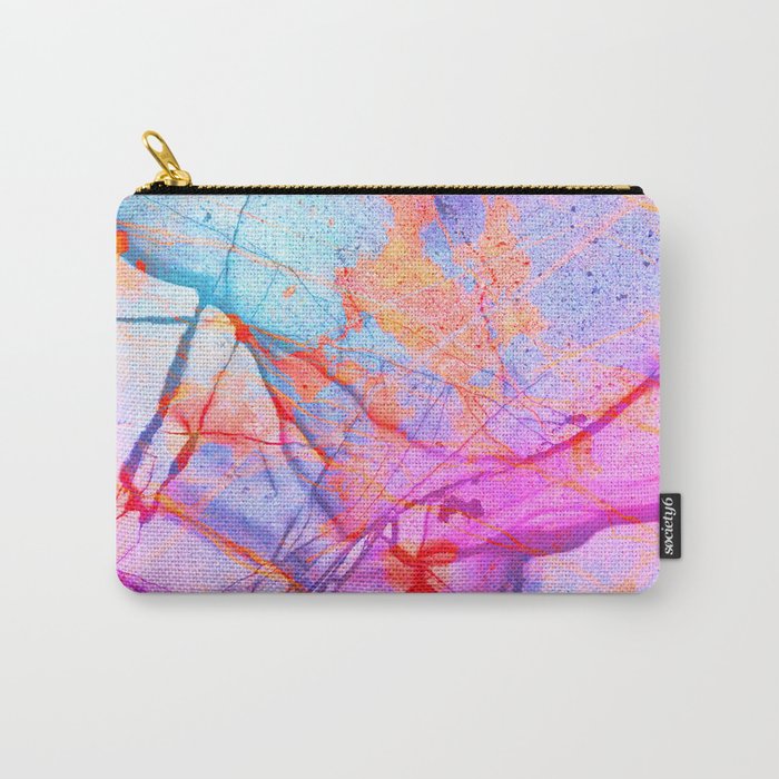 Graffiti Candy Marble Pattern Carry-All Pouch