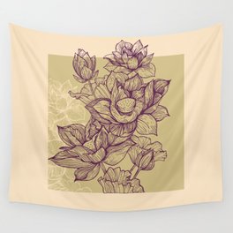 Lotus flower colors Wall Tapestry