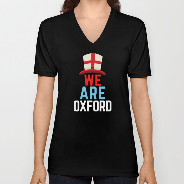 We Are Bath England Flag Sports V Neck T Shirt