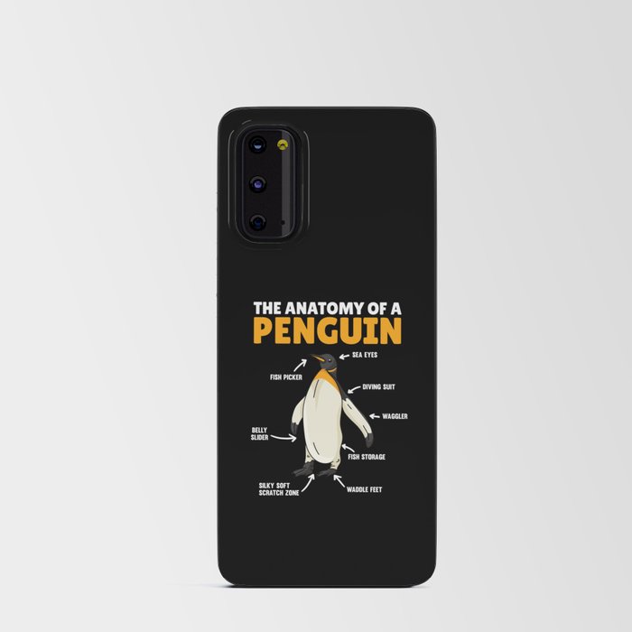 Funny Explanation Of A Penguin The Anatomy Android Card Case