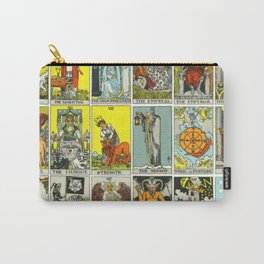 Tarot Card Collage Carry-All Pouch