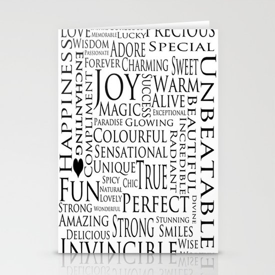 You Are All Of This And More!. Stationery Cards
