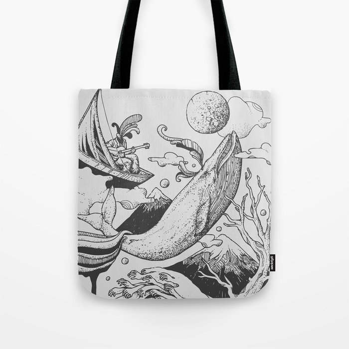 Deep and Blue Tote Bag