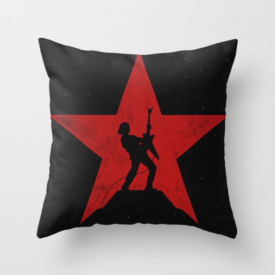 Rockstar Throw Pillow