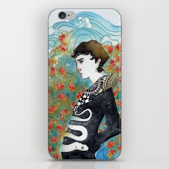 The White Snake iPhone Skin