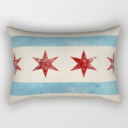 Chicago Flag Rectangular Pillow