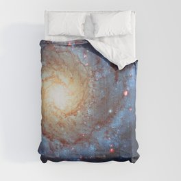 Spiral Galaxy M74 Comforter