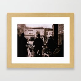 Café Nostalgia Framed Art Print