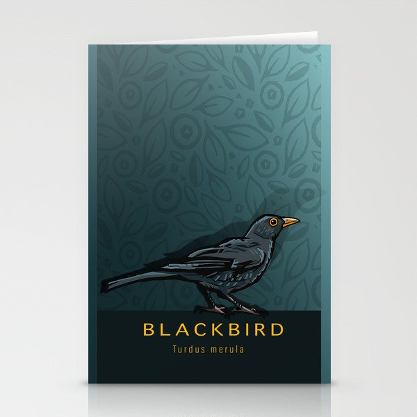 Blackbird Stationery Cards
