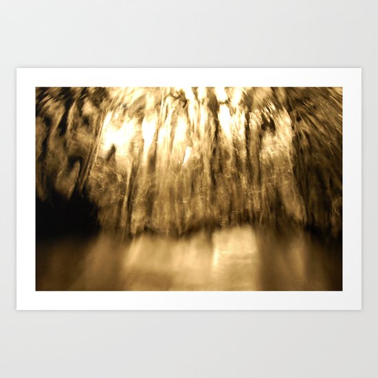 Liquid Energy Art Print