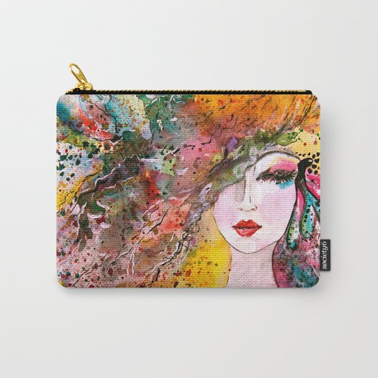 beauty woman Carry-All Pouch