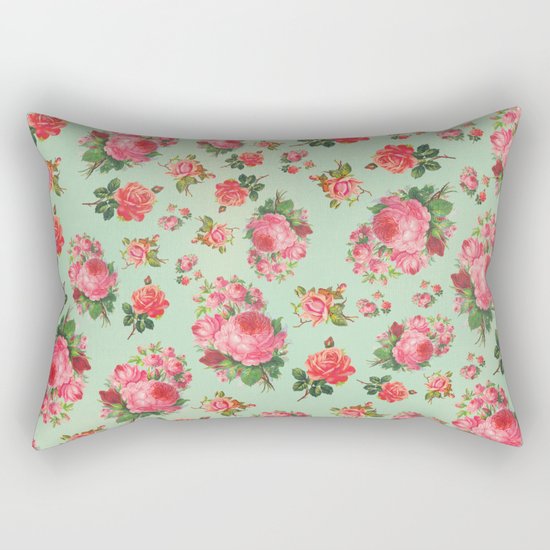 FLORAL PATTERN Rectangular Pillow