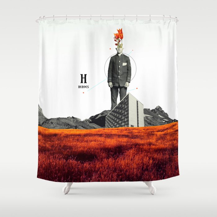 Heroes Shower Curtain