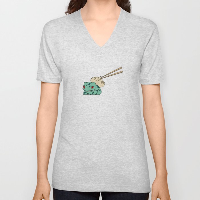 Bao-Basaur V Neck T Shirt