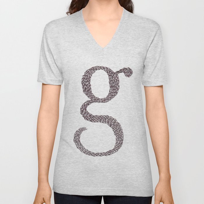 G for Garden V Neck T Shirt