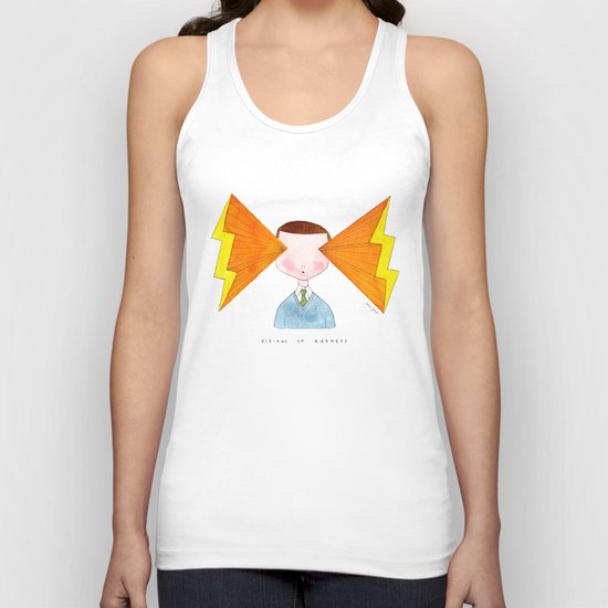 visions of radness Unisex Tank Top