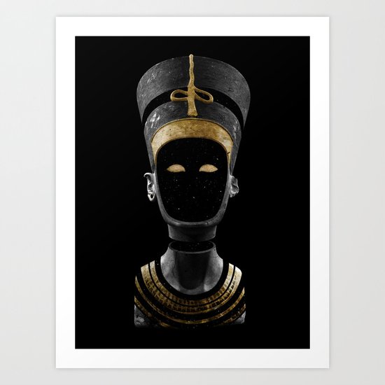 Nefertiti AD (revisited) Art Print