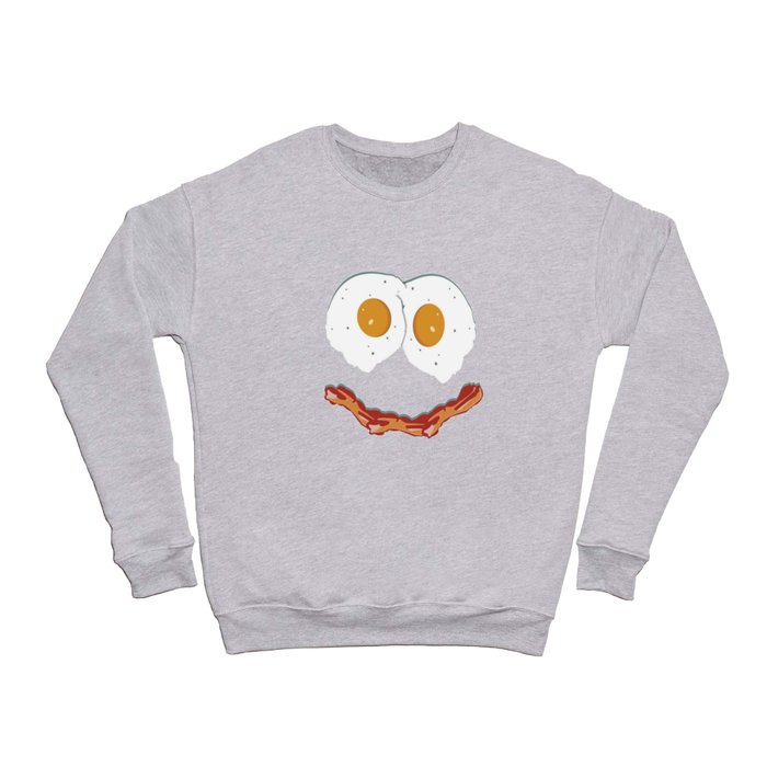 Smiling Baconegg  Crewneck Sweatshirt