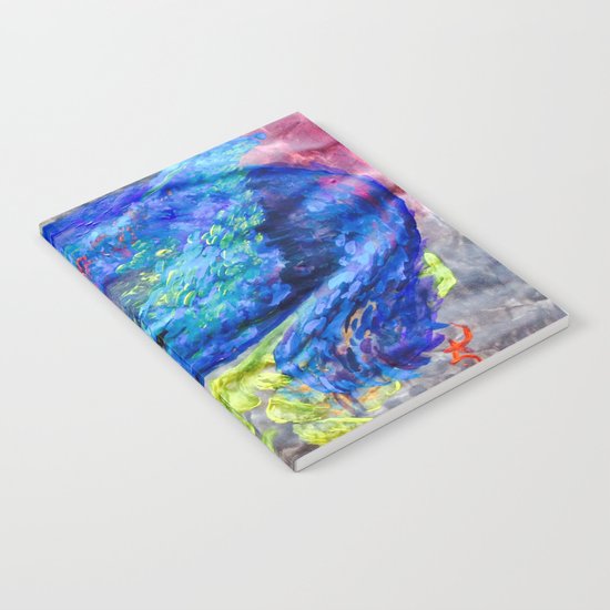 When You Just Need to Sleep Curl Up, Blue Phoenix Notebook