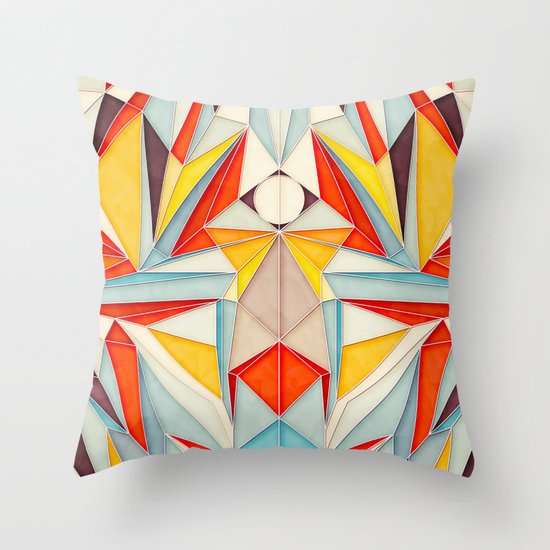 Everything is Fine Throw Pillow