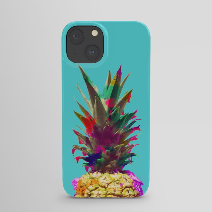 Colorful pineapple iPhone Case