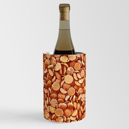 Lentil grains color art Wine Chiller