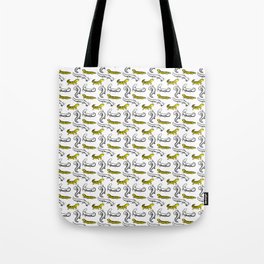 Gecko pattern Tote Bag