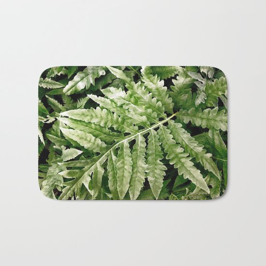 Lush Ferns Bath Mat
