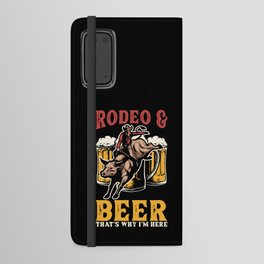 Rodeo and Beer Android Wallet Case