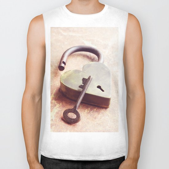 Key to My Heart Biker Tank