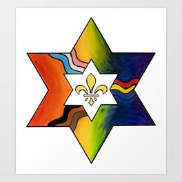 St. Louis Jewish Pride Art Print