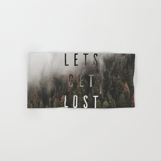 Let's get Lost Together Hand & Bath Towel