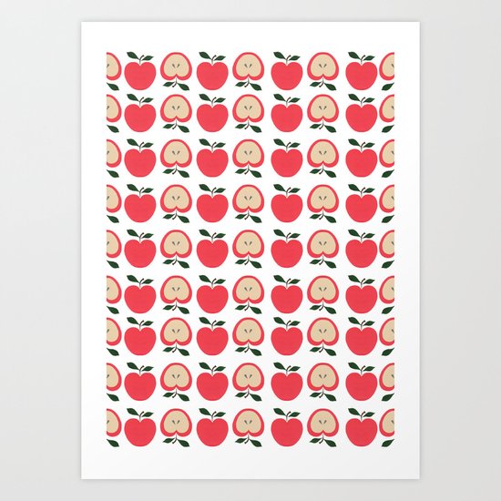 Apple of my eye Art Print