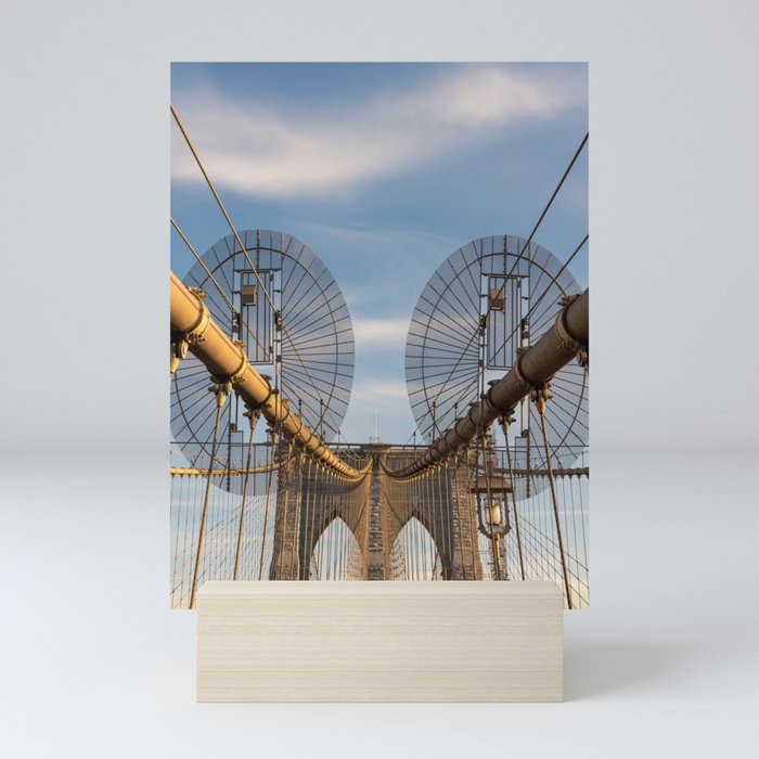 Brooklyn Bridge Views | New York City | Travel Photography in NYC Mini Art Print