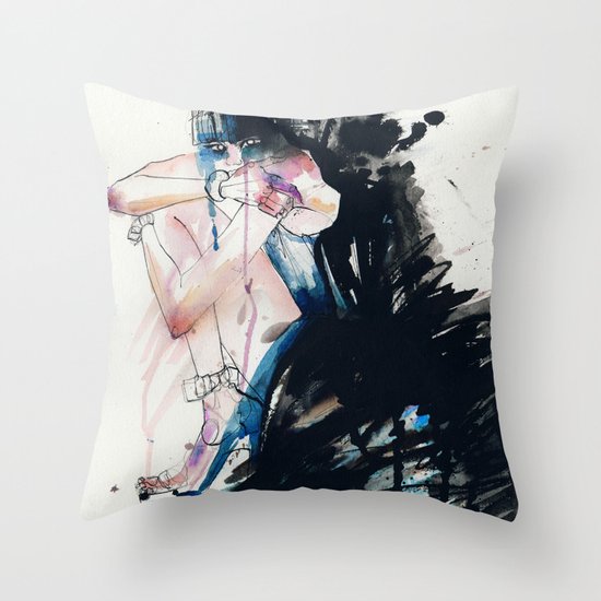 Fear Throw Pillow