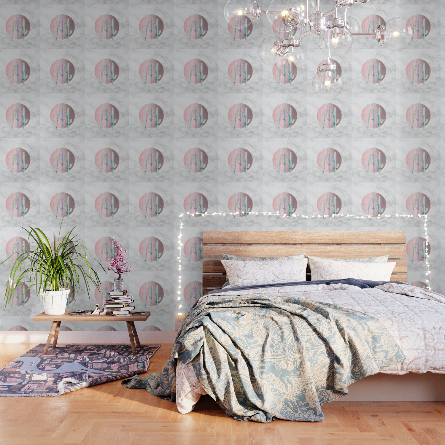 Desert Cactus Marble Sun Rose Gold Turquoise By Nature Magick Wallpaper By Naturemagick Society6 Take a tour in this pretend turquoise barbie house. society6