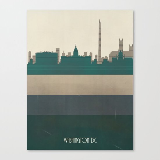 washington dc Canvas Print