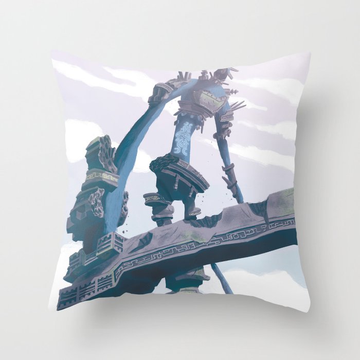 Shadow of the Colossus  Throw Pillow